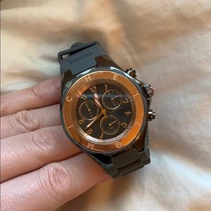 Tahitian Jellybean Rose gold Michele watch